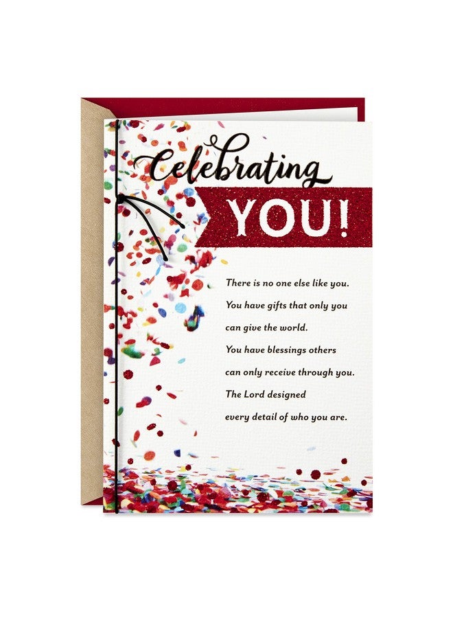 هولمارك بطاقة عيد ميلاد دينية من Hallmark DaySpring (تحتفل بك) - Image 1