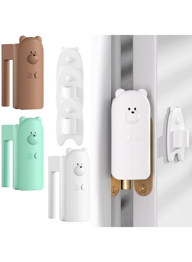 Elfzone Door Hinge Cover - Door Pinch Guard,Hanging Silicone Pinch Guard and Anti Slam Stopper,Baby Proofing to Keep Open Stop from Slamming 3pcs - Image 1