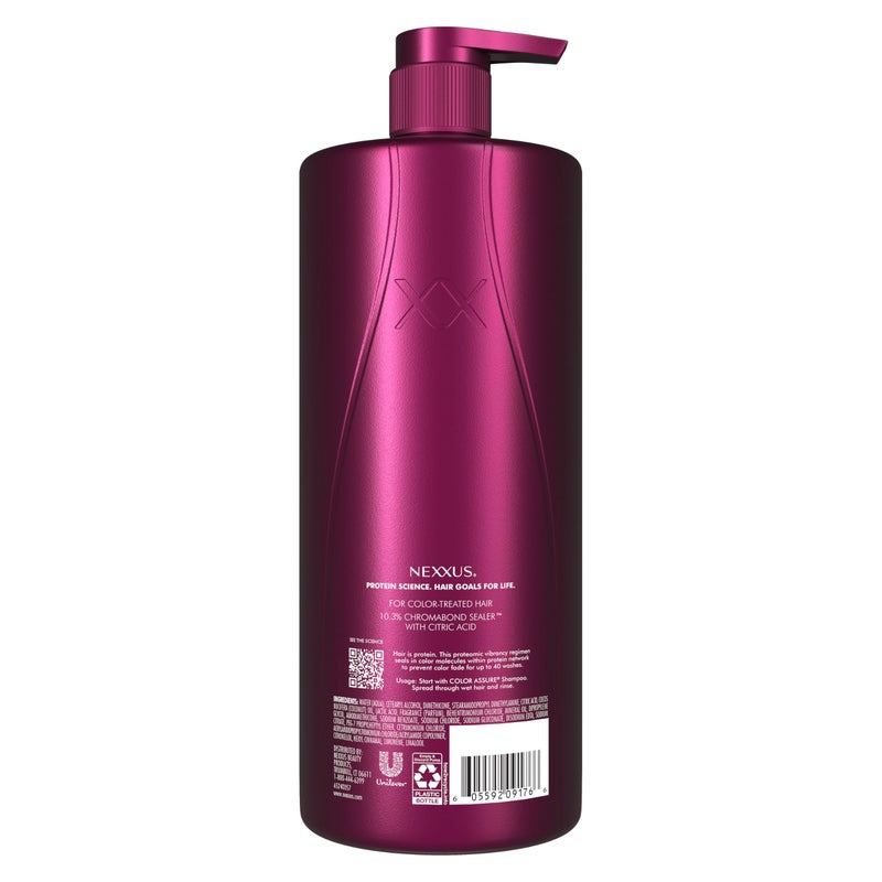 Nexxus Color Assure Conditioner with ProteinFusion, For Color Treated Hair, 33.8 oz - Image 2