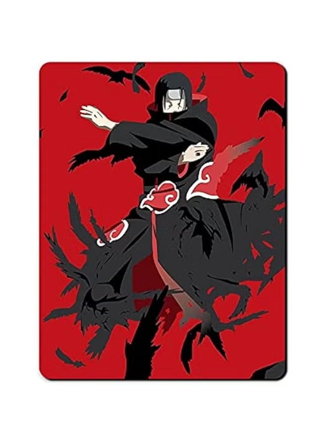 PROMASS Rectangular Cute Mouse Pad Mouse Mat with Design, Non-Slip Rubber Base Waterproof Women For Game Office Mouse Pads Size 8.5 x 7.5 Inch Anime Naruto 1 - Image 1