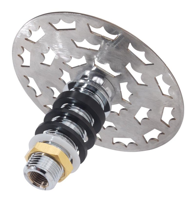 Krowne 16144 Royal Series Glass Rinser with Perforated Grid  Commercial Kitchen Underbar Sink Equipment Accessory for Restaurant Cafeteria Catering Service  412D x 414H Stainless Steel NSF