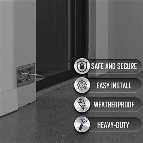 Hubbell TayMac DD5100XS 4-1/2-Inch X 4-1/2-Inch Gang Weatherproof Box, 1-Inch Outlets, Side Lug, Gray - Image 5