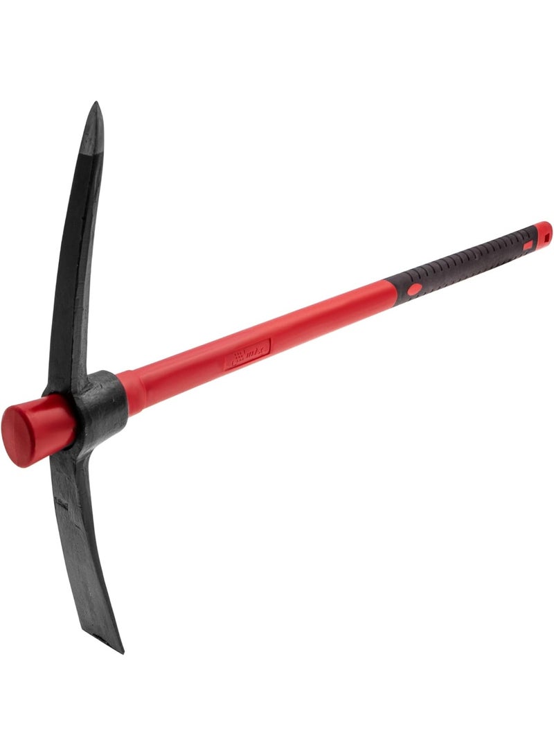 MTX heavy-Duty Pick axe Mattock – 1500g Forged Steel Head with 900mm Shock-Absorbing Fiberglass Handle & Non-Slip Rubber Grip – Professional Grade Digging Tool for Landscaping, Mining, and Trenching - Image 3