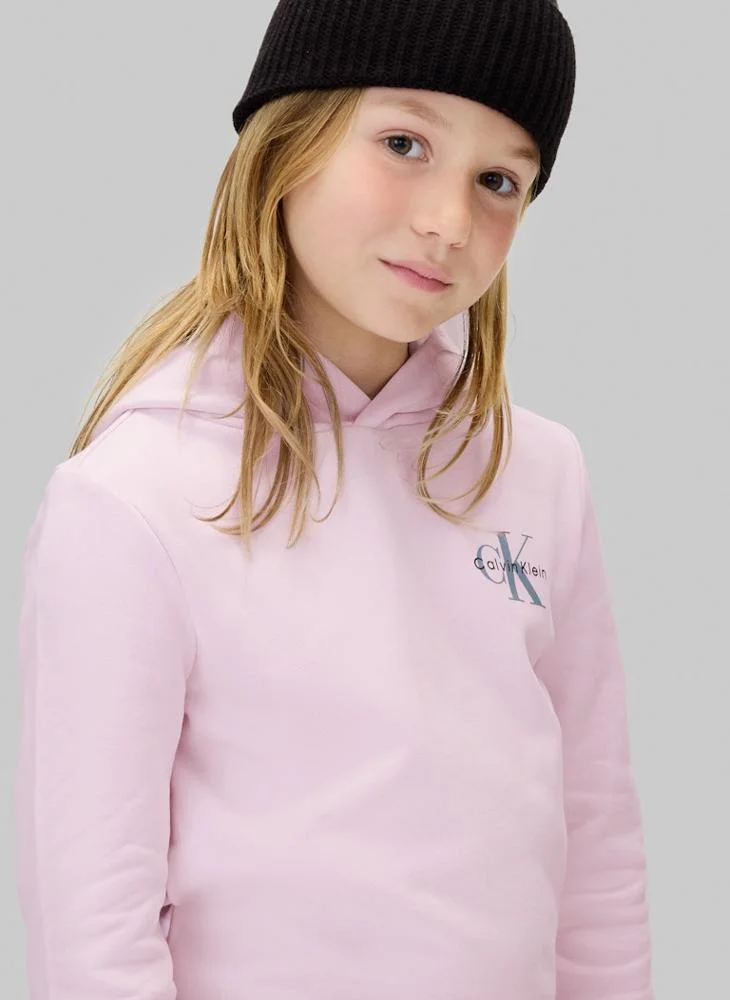 Calvin Klein Jeans Youth Graphic Pullover Hoodie