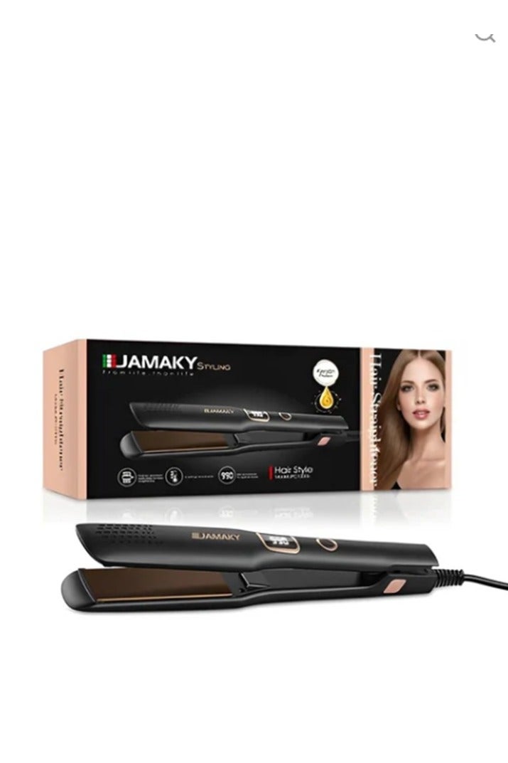 JAMAKY Italy Professional Hair Straightener With Italian Technology Dedicated To Applying Keratin And Protein - JPC10006