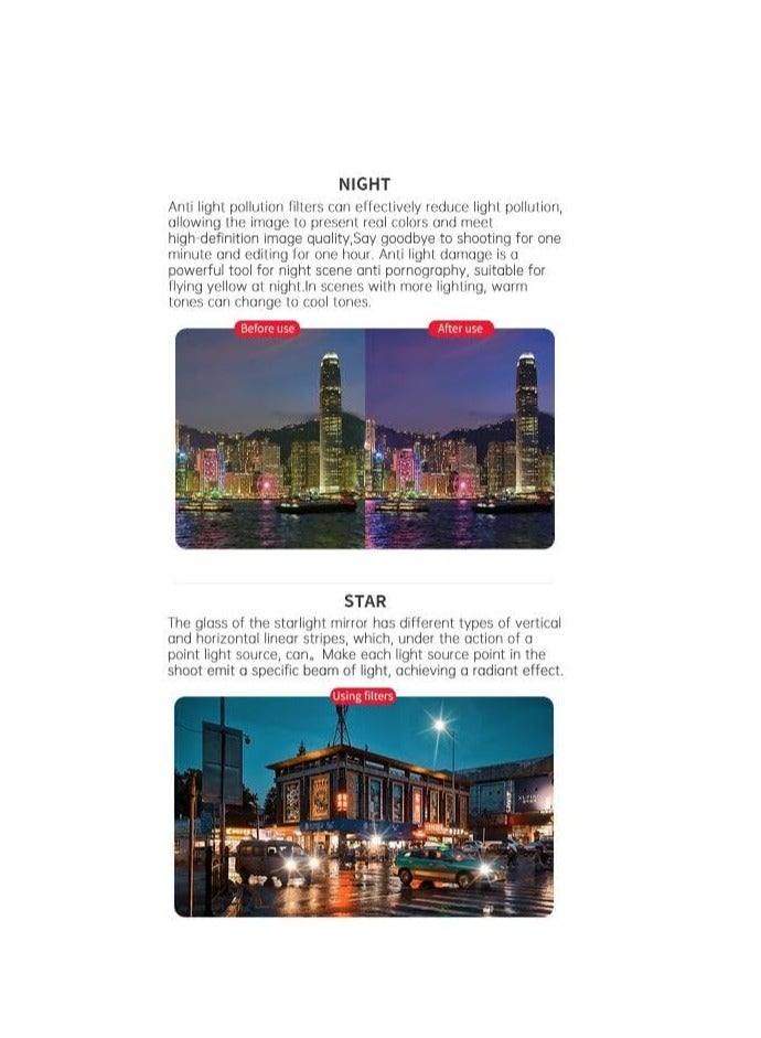 Lens Filters for Insta 360 Ace Pro, Waterproof Lens Protection Filter Set, Polarizing Neutral Density HD Filter Lens Protective Protector Cover for Insta 360 Ace Pro (ND8PL+ND16PL+ND32PL+ND64PL) - Image 4