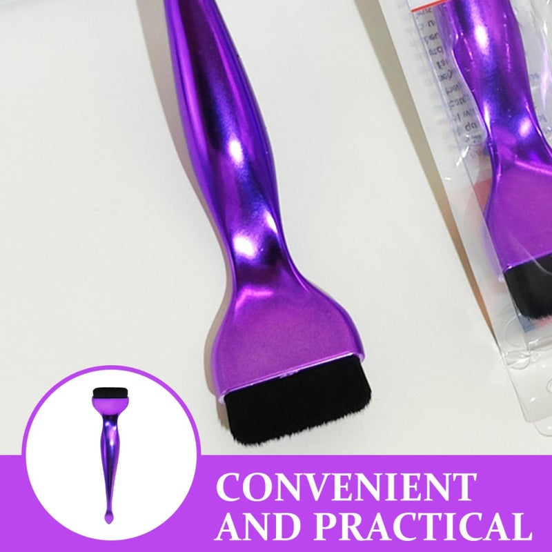 Foundation Brush and Blush Makeup Brush for Women Small Portable with Flat Thin Head for Travel and Daily Use - Image 4