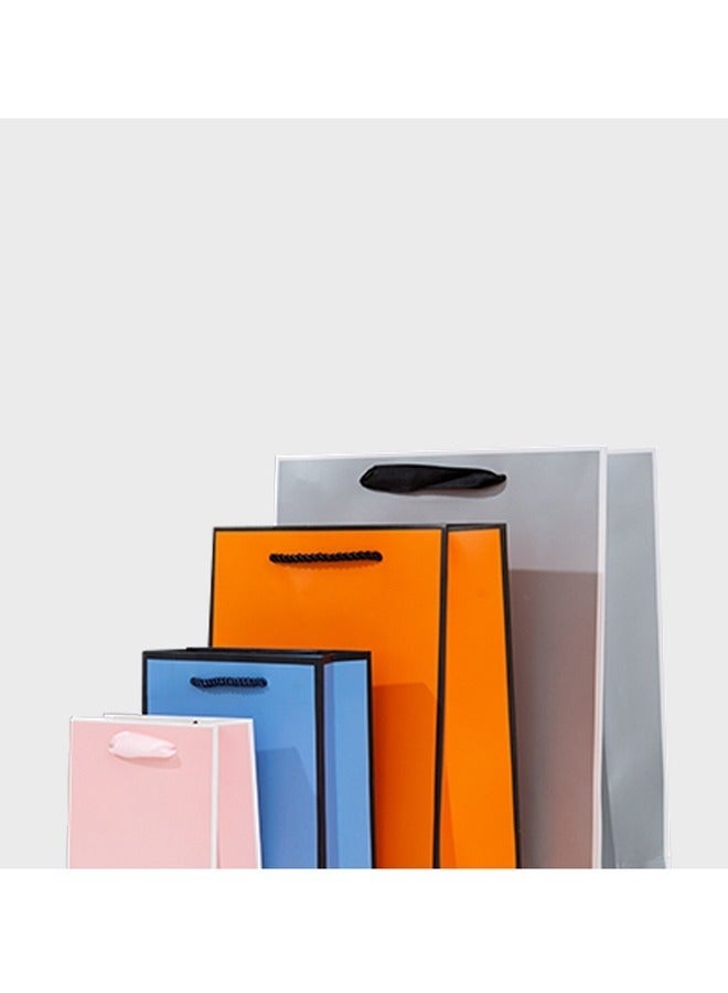 كيلا 10 قطع من أكياس هدايا الحفلات، حقيبة تسوق، حقائب حفلات للأطفال، لوازم الوجبات الخفيفة والحلوى وحقيبة الهدايا وحقائب الطعام، حقائب لاحتفالات أعياد الميلاد وحفلات الزفاف 27*21*8 - Image 2