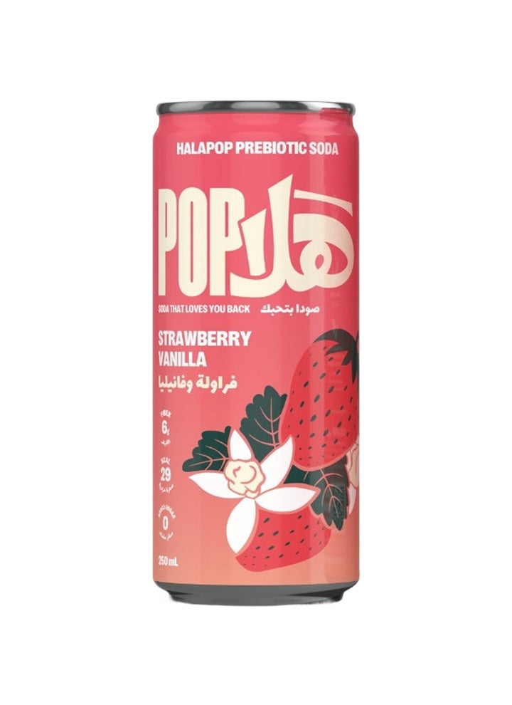Prebiotic Soda Strawberry Vanilla