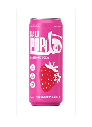 Strawberry Vanilla Prebiotic Soda