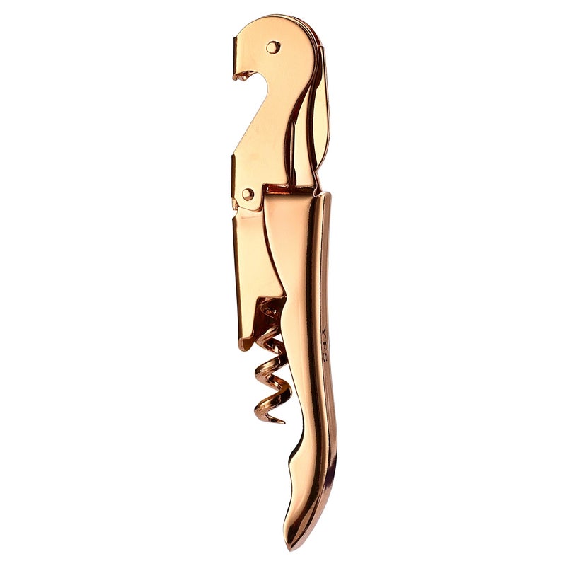 YFS YFS Professional Waiter Corkscrew with Foil Cutter and Bottle Opener Rose Gold Heavy Duty Wine Key for Restaurant Waiters 