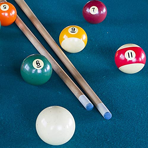 YuCool 50 Pieces Pool Billiard Cue Tips, Pool Cue Tips Replacement Kit and Snooker-Blue - Image 3