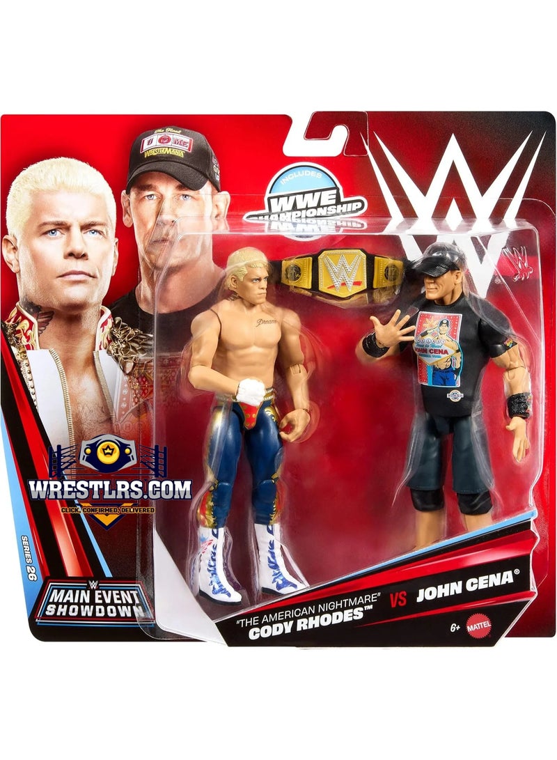 WWE Core John Cena vs Cody Rhodes JHJ61 - Image 5