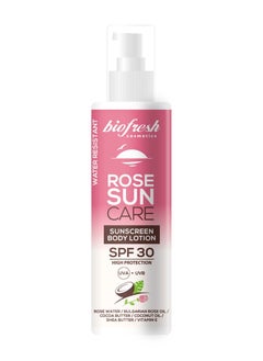 BIOFRESH ROSE SUN CARE BODY LOTION SPF30 