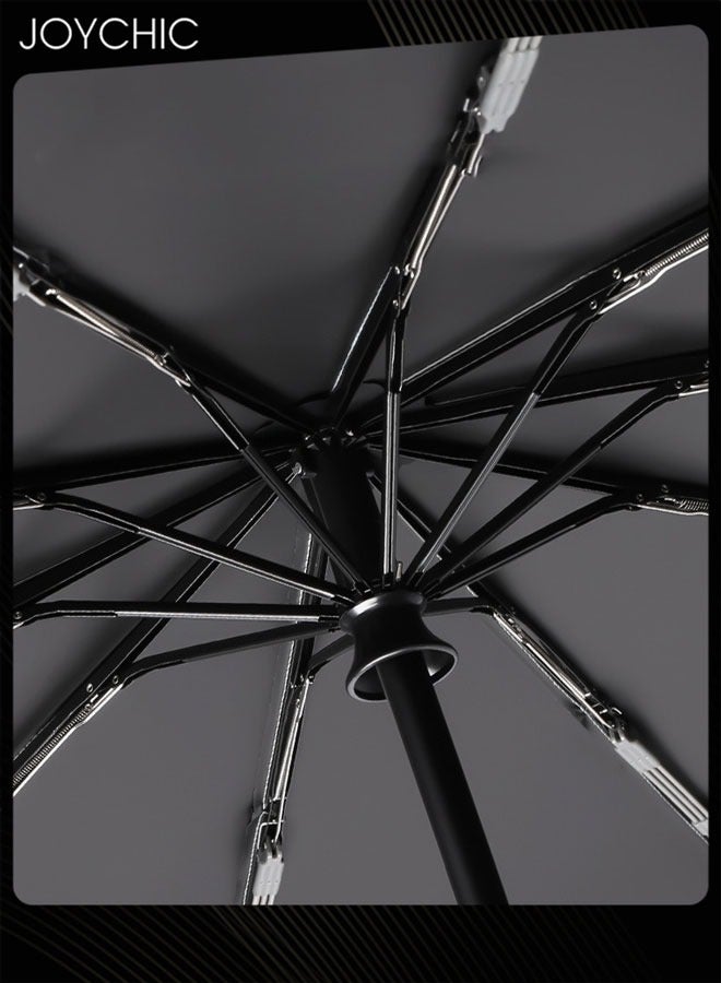 Joychic Ring Buckle Umbrella Automatic Folding Umbrella Strong Lightweight 10 Ribs Portable Travel Umbrella for Rain for Outdoor  - Image 4