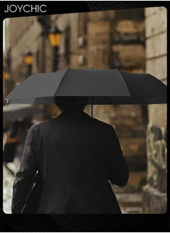 Joychic Ring Buckle Umbrella Automatic Folding Umbrella Strong Lightweight 10 Ribs Portable Travel Umbrella for Rain for Outdoor  - Image 2