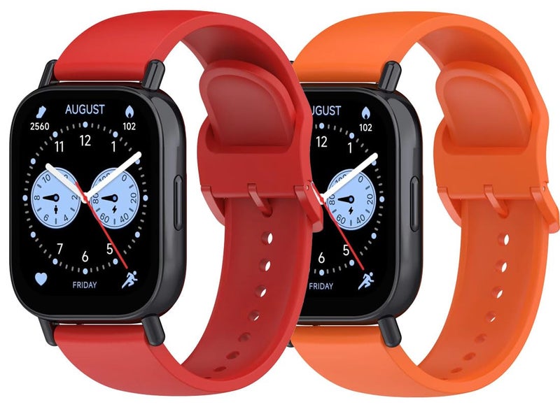 2-Pack Replacement Strap Compatible with Redmi Watch 5 Active/Watch 5 Lite – Adjustable Bands - Image 2