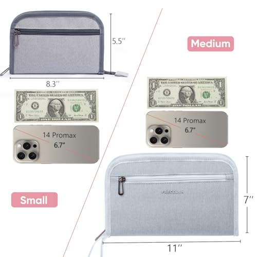 FRECOLSH Receipt Organizer with 12 Pockets 10x6 Receipt Holder Organizer - Small Accordion File Organizers - Cash Organizers for Travel, Business, Gift - Image 4