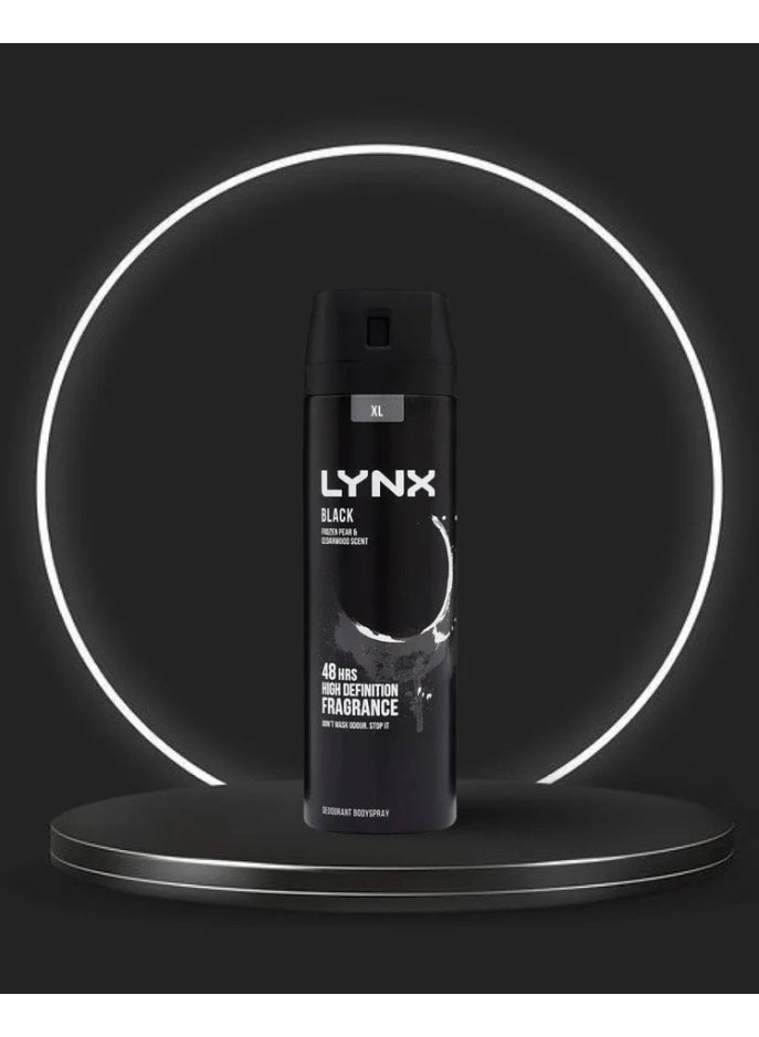 Lynx Deodorant Bodyspray Black 200ml - Image 2