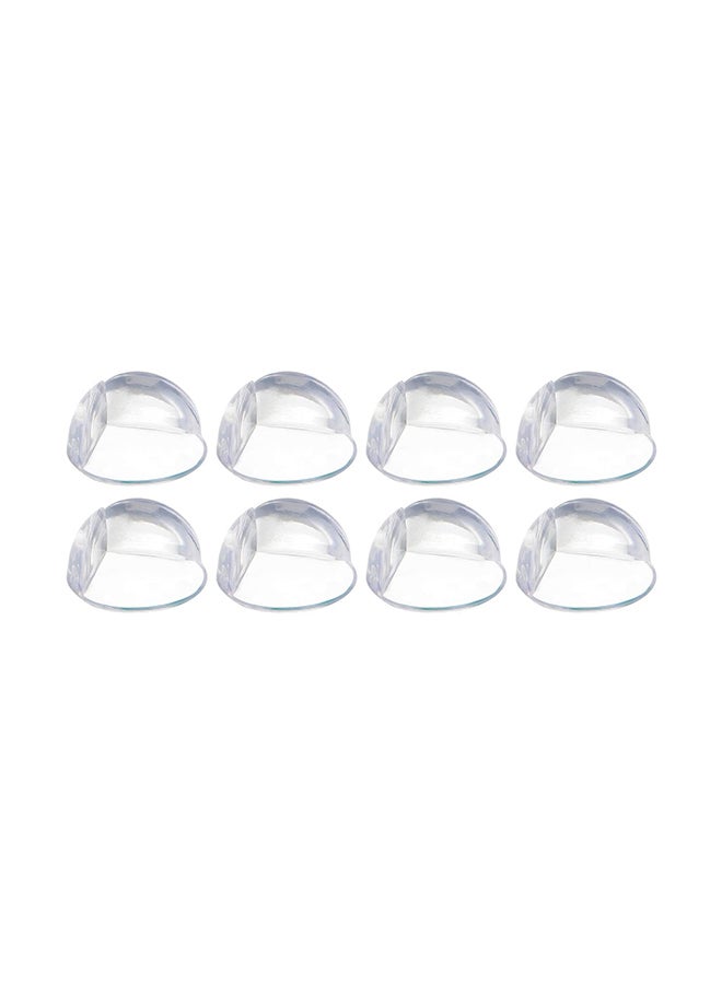 hauck Corner Me 2 Table Guard, Pack Of 8 - Clear - Image 4