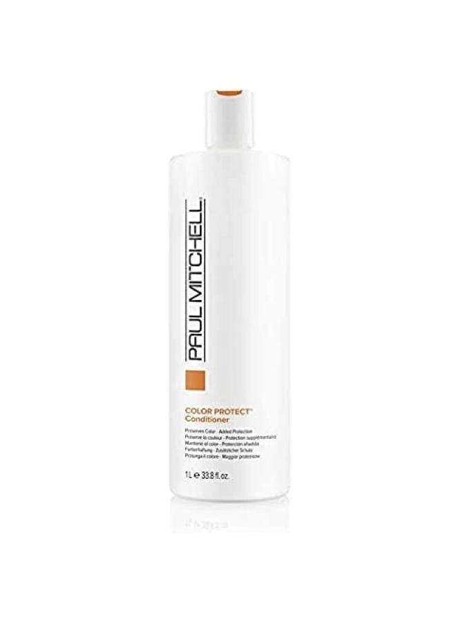 Paul Mitchell Color Protect Conditioner, Adds Protection, For Color-Treated Hair - Image 1