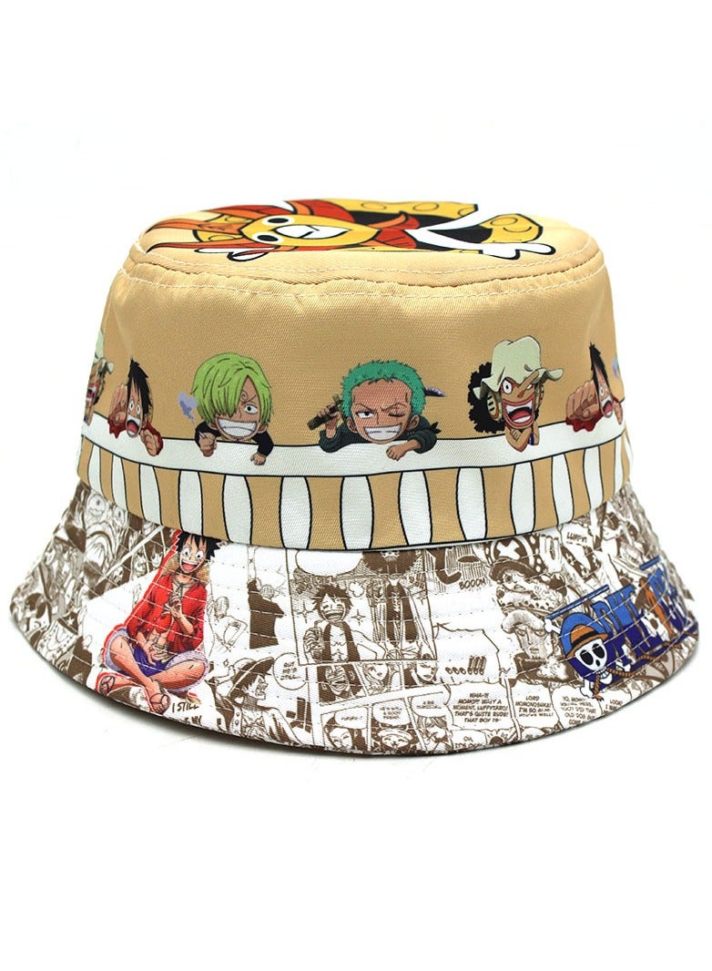 KUYING New Cartoon Pirate King Casual Sunshade Hat