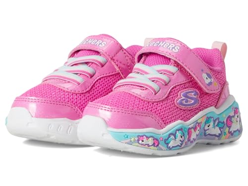 SKECHERS حذاء سكيشرز للبنات بلاي سسين - فرقة المرح، وردي/متعدد، 10 أطفال - Image 2