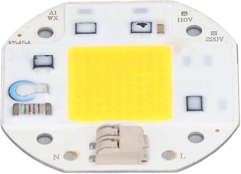 يدعم التوزيع الإقليمي شريحة ضوء Yosoo Cob LED Cob 100W مصباح قيادة عالي الإضاءة حبات مصباح ثريا معلقة شريحة LED Cob 100W 110V تركيبات إضاءة سوداء (70W أبيض دافئ) تصميم خليجي عملي شائع - Image 1