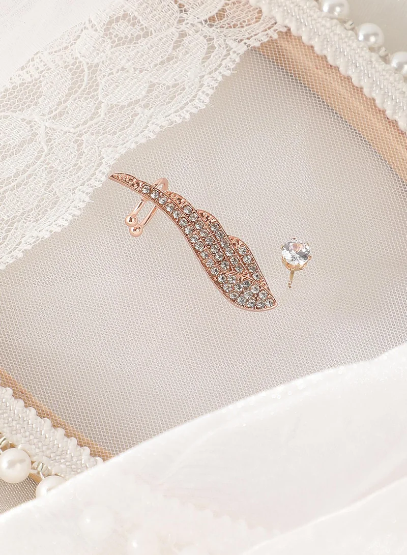 سوهي حلق كف مرصع بأحجار عصرية من مجوهرات اصطناعية