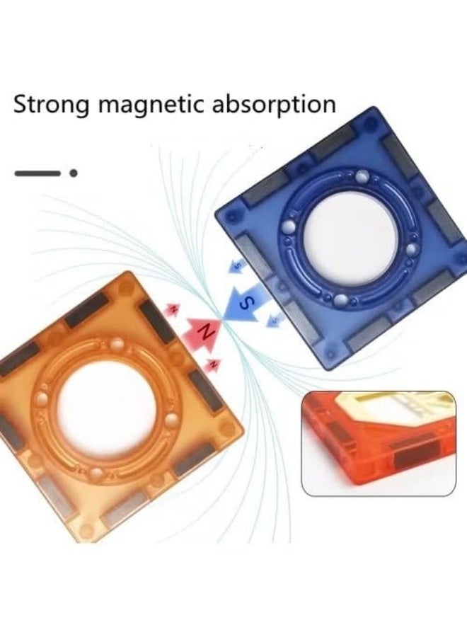 Wheels Magic Magnetic Paradise (Magnetic Ball Rail Road building blocks) 96pcs - Image 5