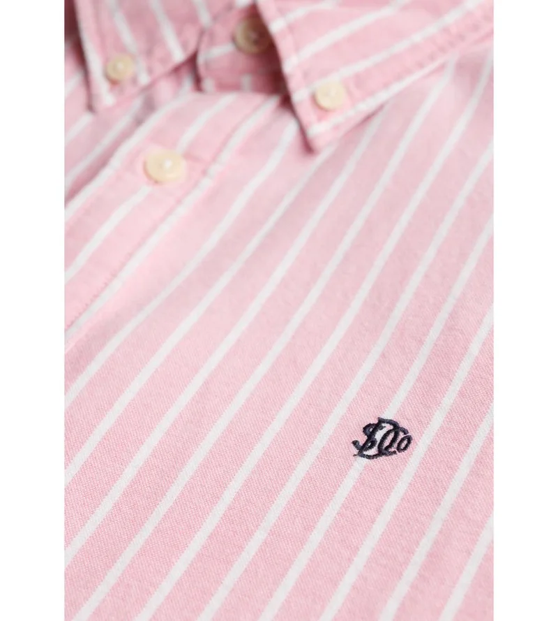 سوبر دراي Preppy Oxford Long Sleeve Shirt