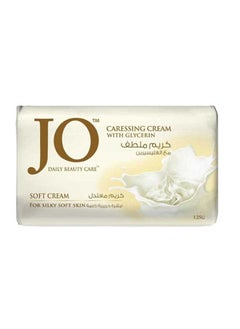 Jo Caressing Cream with Glycerin Bar Soap - Soft Cream 125g 