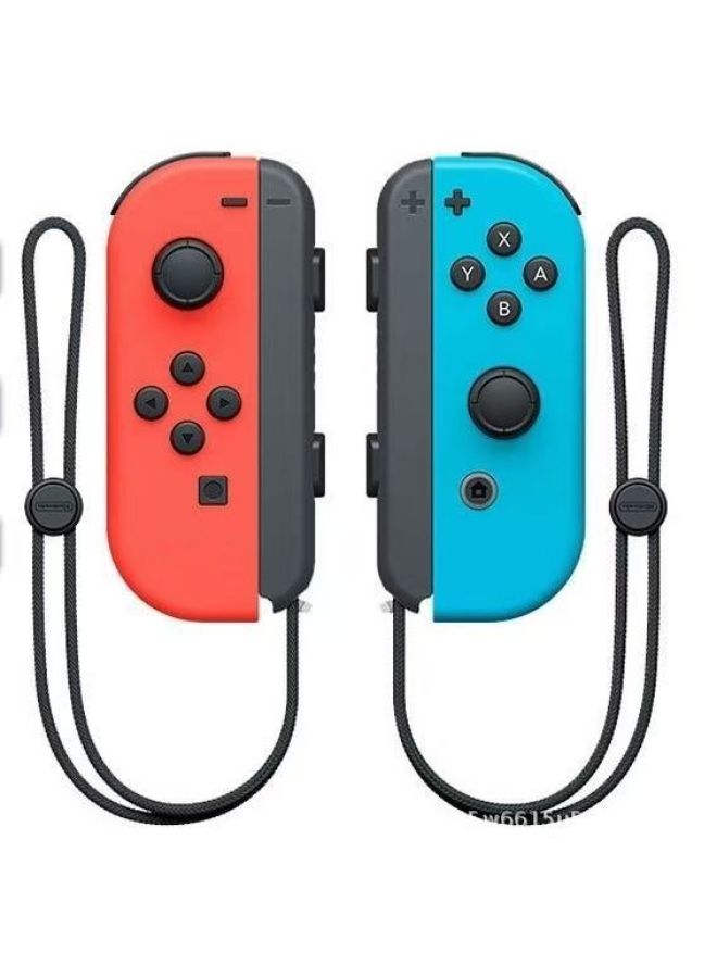 Joycon Game Handle Left And Right Separation Handle Wireless Bluetooth Belt Wake-up With Hand Rope Switch Handle Cross-border-Product Color:Classic Red And Blue (with Ordinary Hand Strap)  - Image 1