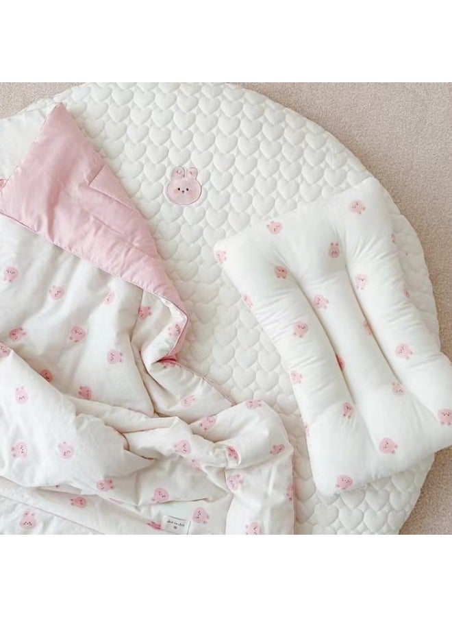 New Love Children's Crawling Mat Removable And Washable Cotton Mat Exquisite Embroidered Children's Tent Carpet - Image 4
