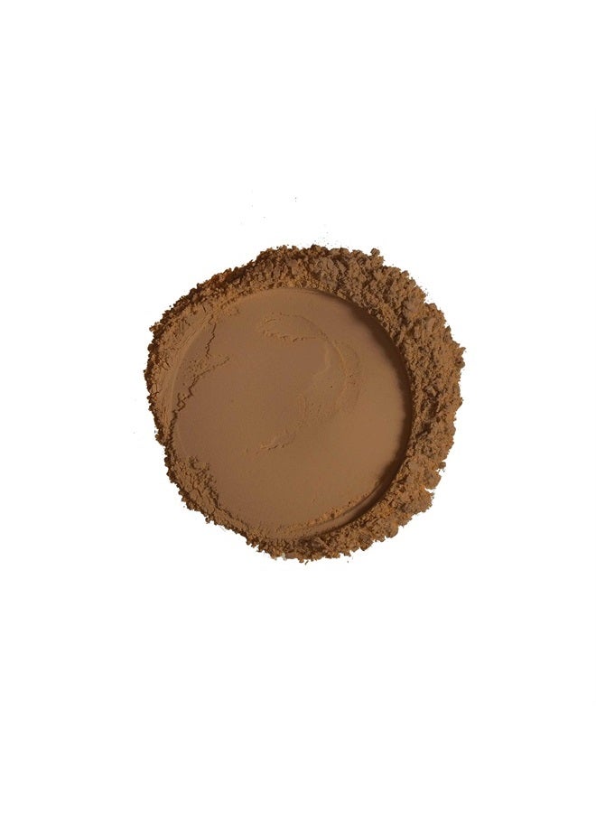 Ruby Kisses Powder Foundation Full Coverage Matte Foundation Long Lasting Face Makeup 0.35 oz. (Chestnut) - Image 2