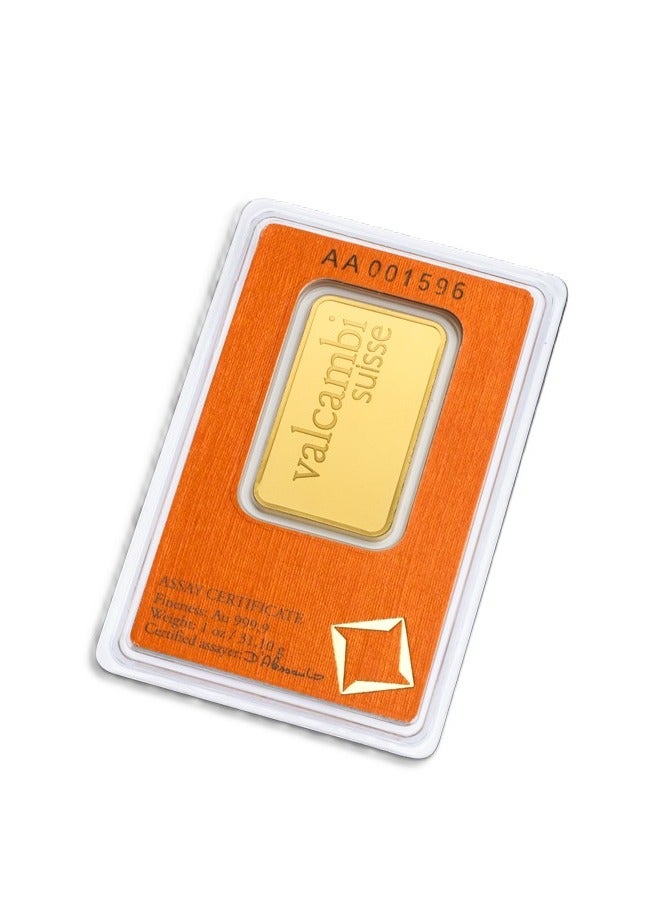 Valcambi Suisse 1 Ounce Gold Bar 24KT - Image 3
