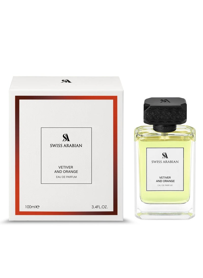 SWISS ARABIAN Vetiver And Orange Eau De Parfum 100ml  - Image 2