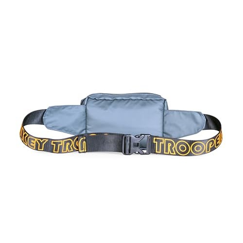 MONKEY TROOPERS Webby Waist Bag, Crossbody, Chest Bag for Men Women Girls Boys, Lightweight, Durable, Travel, Hikking, Casual, Dailyuse, Water Resistant (Grey) - Image 5