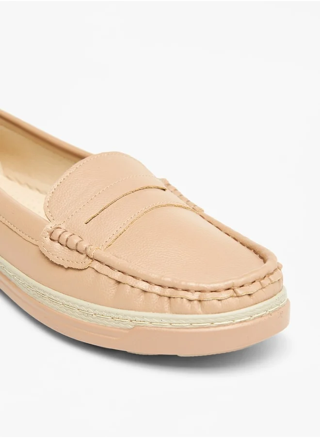 Le Confort Solid Slip-On Moccasins