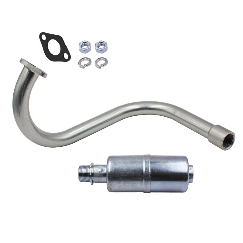 LAFORMO Exhaust with Muffler Fits Predator 212cc, Honda GX160 GX200 DuroMax 7 Hp - Image 5