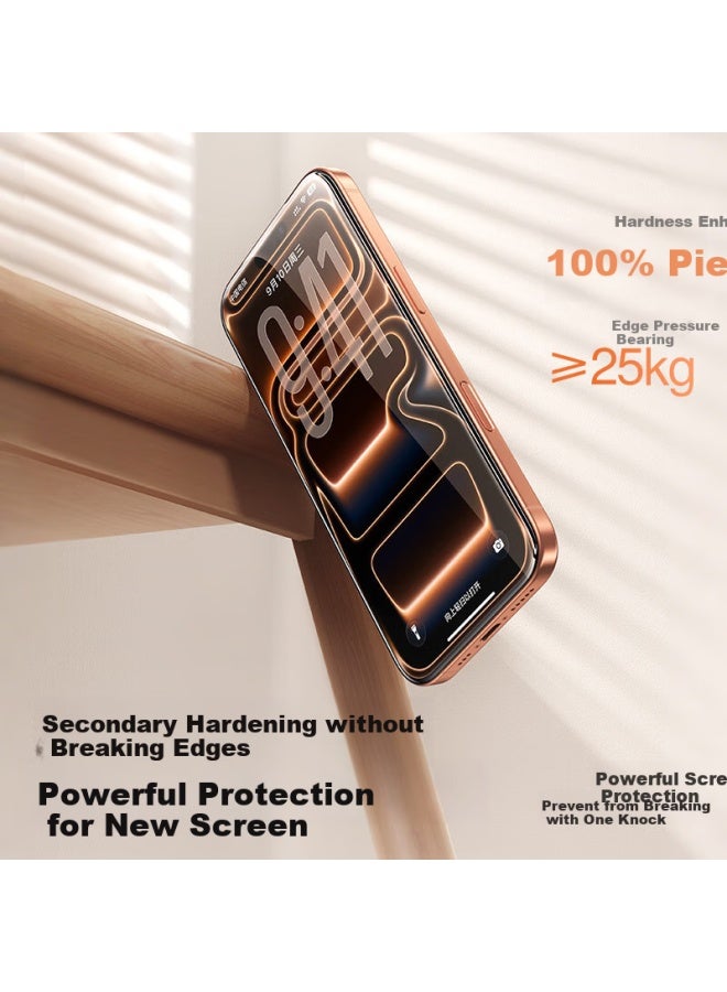 Smartdevil [3d Hot Bending + Borderless + Ultra-thin | Dust-free Chassis For Roller] Compatible With Apple Iphone 17 Pro Max Tempered Glass Screen Protector, Iphone 17 Pro Max Phone Film, Dust-free Chamber, Hd Film - Image 5