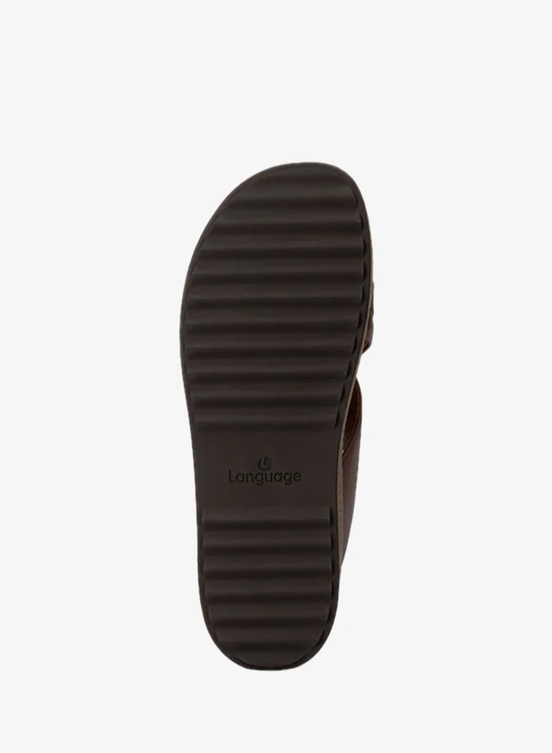 Language Brown Men's Richard Sandal for Men | Best Price UAE