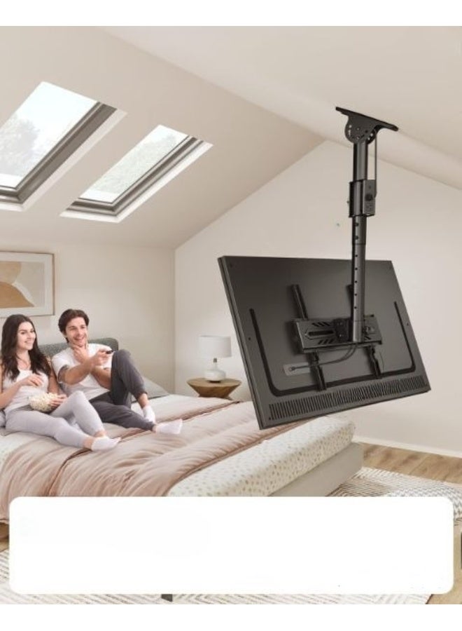 Ceiling TV Mount for 26–65 Inch Screens – Adjustable Height with Tilt and Swivel – Heavy-Duty Bracket for LCD, LED, and Flat Screens - Image 3