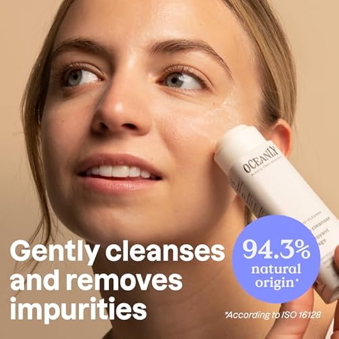 ATTITUDE Oceanly Face Cleanser Stick, EWG Verified, Plastic-free, Plant and Mineral-Based Ingredients, Vegan and Cruelty-free Beauty Products, PHYTO CLEANSE, Unscented, 1 Ounce - Image 2