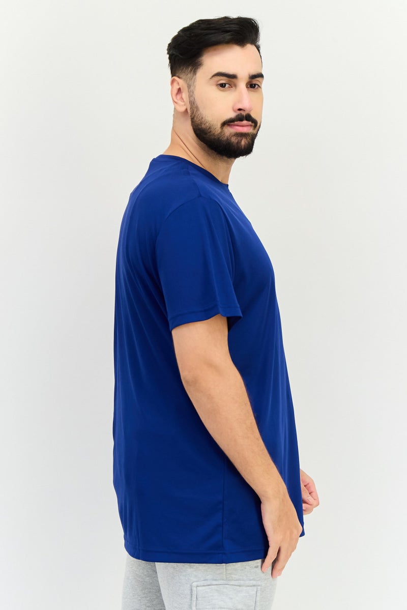 PUMA Men Sportswear Fit Short Sleeve Training T-shirt, Blue - Image 2