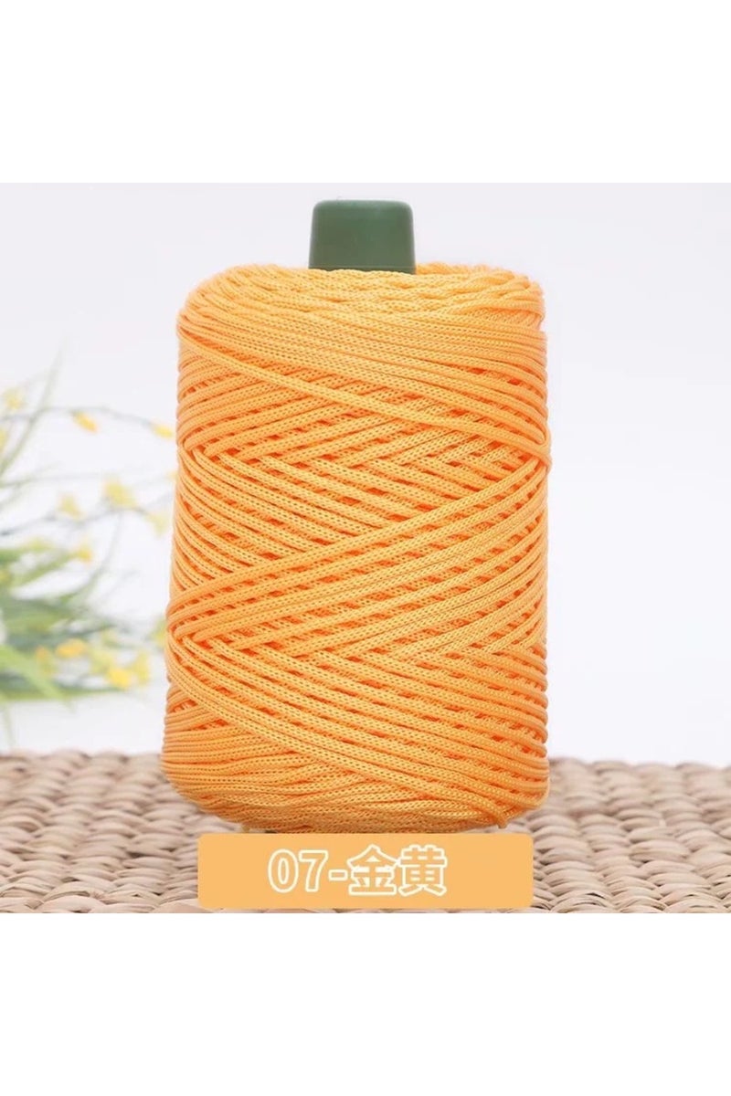 5 قطعة واحدة 230 غرام من خيوط الكروشيه المجوفة، خيط بارد مثلج، قبعة كروشيه، حقيبة، قبعة شمسية صيفية، حبل مثلج، خطاف DIY.