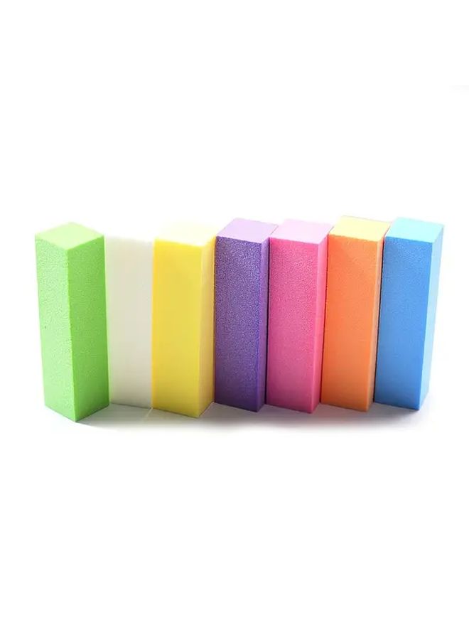20 Pcs Soft Sponge Nail Files Mix Colors For Manicure Pedicure Gentle Nail Care - Image 5