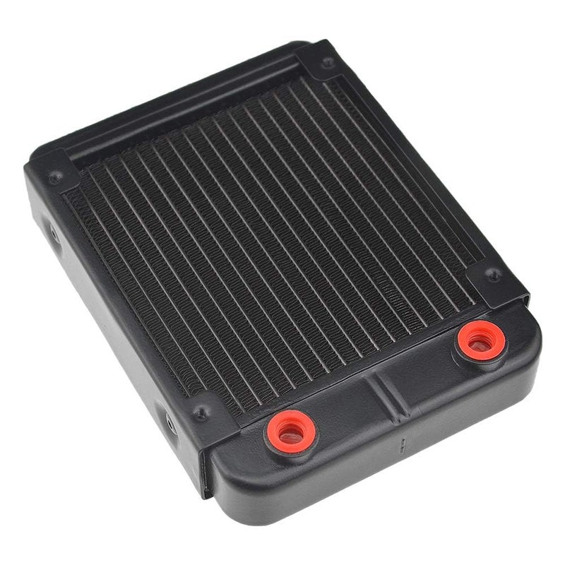 CentIoT - Water Cooler Radiator Heat Exchanger (Aluminum 1/4inch threaded nozzle 120mm) - Image 4