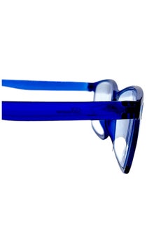 Desire Desire Anti-Blue Light  Reading Glasses - Shiny Blue  - Image 4