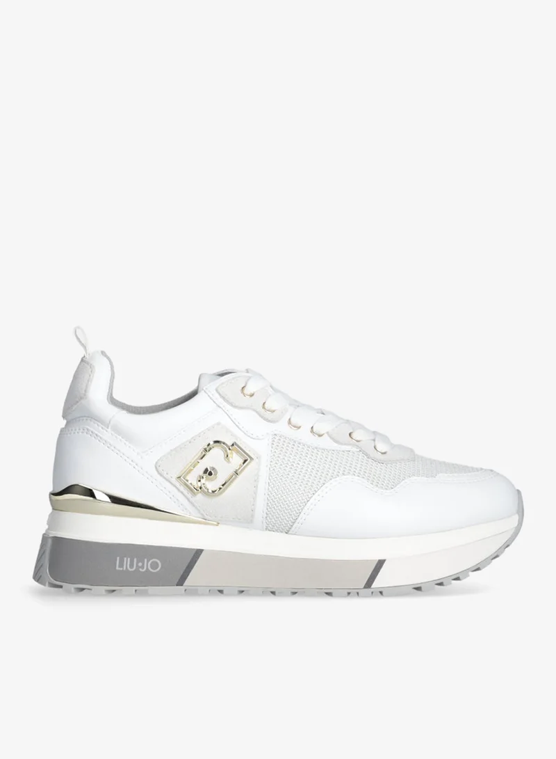 Liu Jo Leather and mesh sneakers